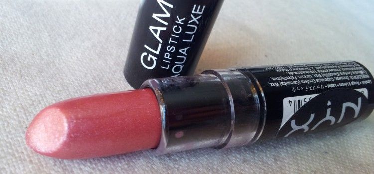Review – NYX Glam Lipstick Aqua Luxe #04 GLORY
