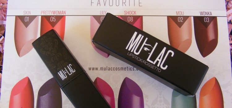 *Preview e swatches*- Wacky Lipsticks by Mulac #06 Marilyn